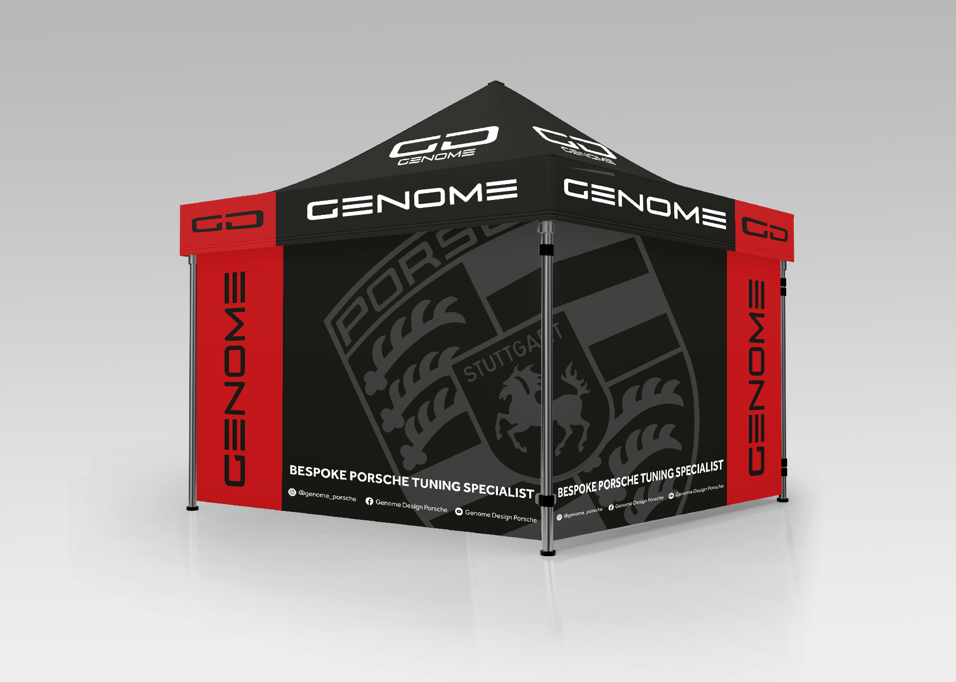 Genome Porsche Event Tent