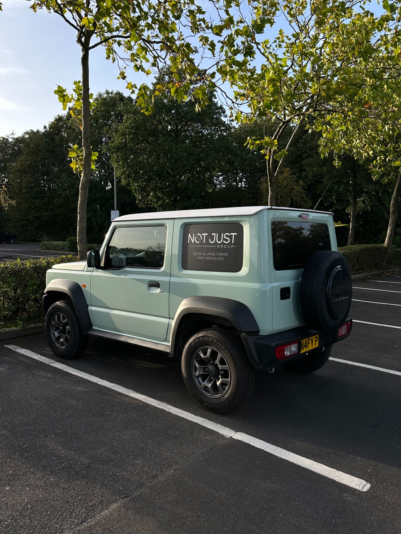 Jimny Rear Quarter Branding
