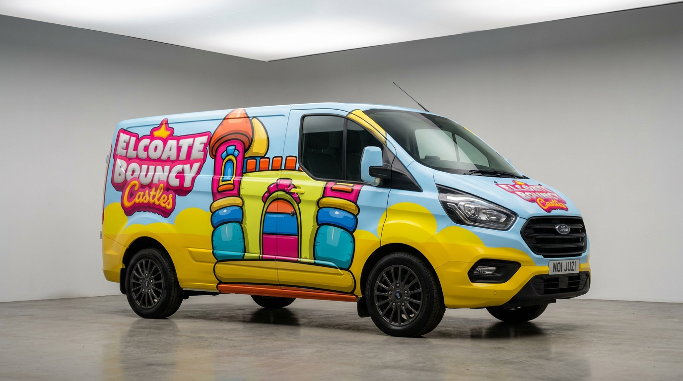 Bouncy Castle Van