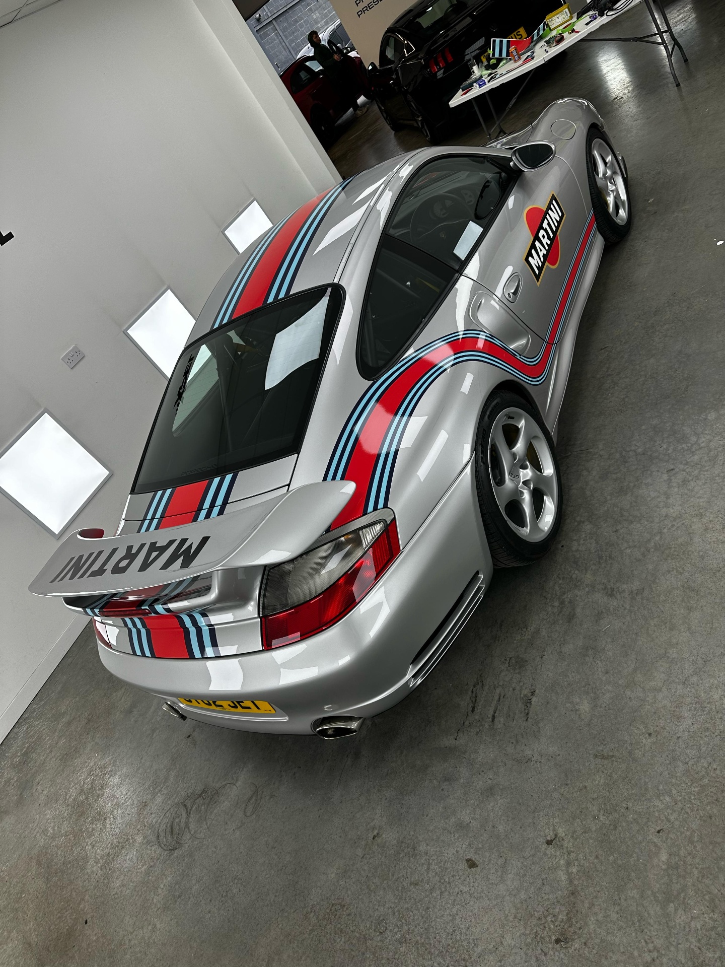 Porsche 911 Martini Stripes